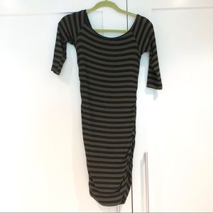 Fighting Eel ribbed bodycon dress